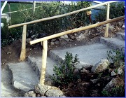 Hand Rails at Eden Project